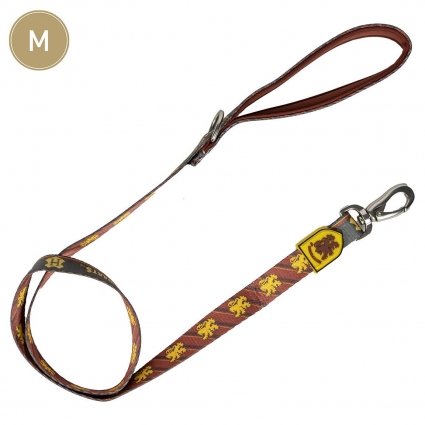 CORREA PREMIUM PARA PERROS M HARRY POTTER GRYFFINDOR