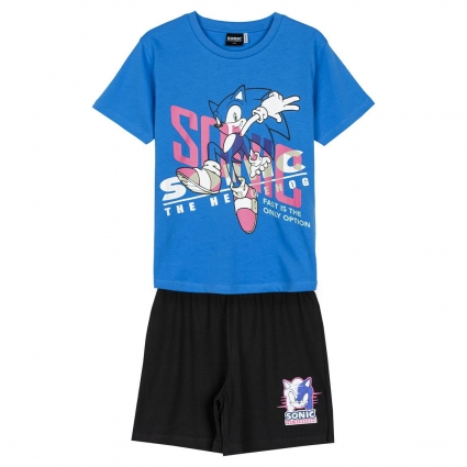 PIJAMA CORTO SINGLE JERSEY SONIC