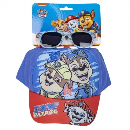 GORRA SET GAFAS DE SOL PAW PATROL