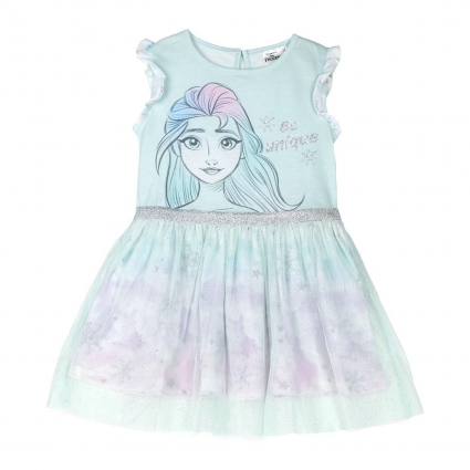 VESTIDO SINGLE JERSEY FANTASIA FROZEN