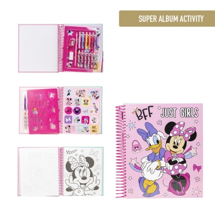 ALBUM ACTIVIDADES COLOREABLE MINNIE