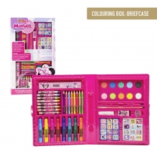 SET PAPELERÍA COLOREABLE CAJA MINNIE