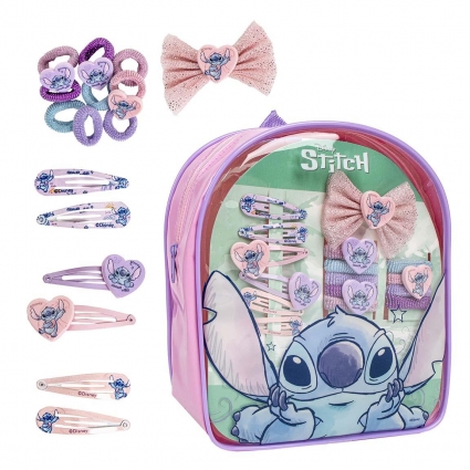 SET DE BELLEZA BOLSITO MOCHILA STITCH