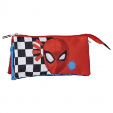 ESTUCHE PORTATODO 3 COMPARTIMENTOS SPIDERMAN