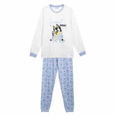 PIJAMA LARGO SINGLE JERSEY BLUEY