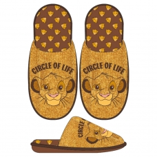 ZAPATILLAS DE CASA ABIERTA LION KING