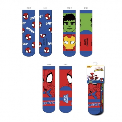 PACK CALCETINES 3 PIEZAS SPIDEY