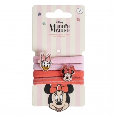 ACCESORIOS PELO COLETERO 4 PIEZAS MINNIE