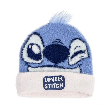 GORRO PUNTO APLICACIONES STITCH