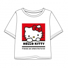 CAMISETA CORTA SINGLE JERSEY HELLO KITTY