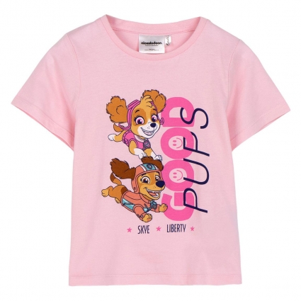 CAMISETA CORTA SINGLE JERSEY PAW PATROL