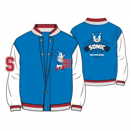 CHAQUETA COTTON BRUSHED BASEBALL SONIC