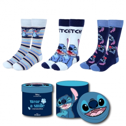 PACK CALCETINES 3 PIEZAS STITCH