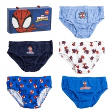 PACK CALZONCILLOS SINGLE JERSEY 5 PIEZAS SPIDEY