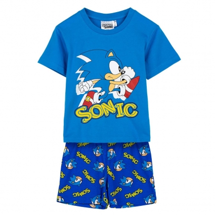 PIJAMA CORTO SINGLE JERSEY SONIC