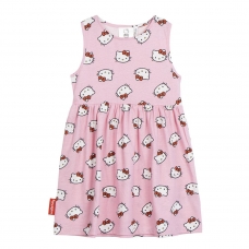 VESTIDO SINGLE JERSEY HELLO KITTY