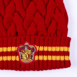 GORRO TRICOT POMPOM HARRY POTTER GRYFFINDOR