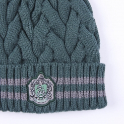 GORRO TRICOT POMPOM HARRY POTTER SLYTHERIN