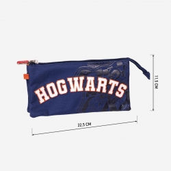 ESTUCHE PORTATODO 3 COMPARTIMENTOS HARRY POTTER