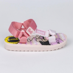 SANDALIAS CASUAL VELCRO MINNIE