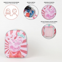 MOCHILA INFANTIL 3D PEPPA PIG