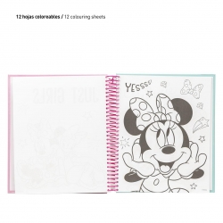 ALBUM ACTIVIDADES COLOREABLE MINNIE