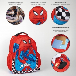 MOCHILA ESCOLAR MEDIANA 42 CM SPIDERMAN