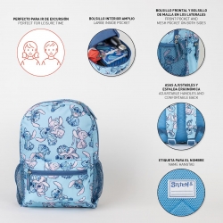 MOCHILA INFANTIL TIEMPO LIBRE ESTAMPADO STITCH