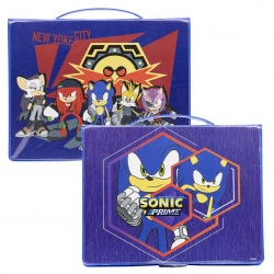 SET PAPELERÍA COLOREABLE CAJA SONIC PRIME