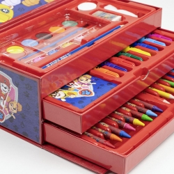 SET PAPELERÍA COLOREABLE MALETÍN PAW PATROL