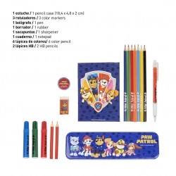 SET PAPELERÍA COLOREABLE PAW PATROL