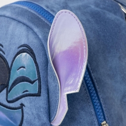 MOCHILA CASUAL MODA APLICACIONES STITCH