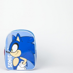 MOCHILA INFANTIL PERSONAJE APLICACIONES SONIC