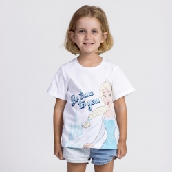 CAMISETA CORTA SINGLE JERSEY FROZEN