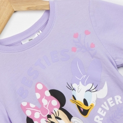 CAMISETA CORTA SINGLE JERSEY MINNIE