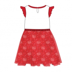 VESTIDO SINGLE JERSEY FANTASIA HELLO KITTY